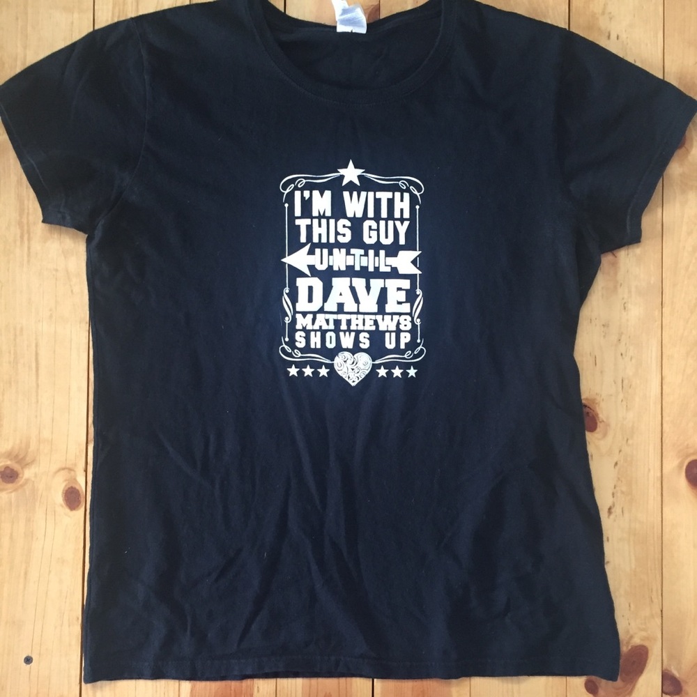 Dave Matthews Band funny t-shirt • sz L